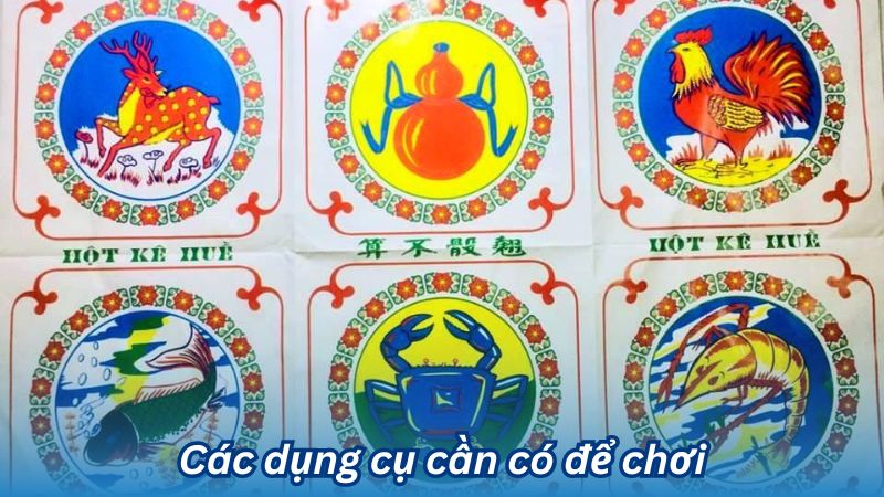 Các dụng cụ cần có để chơi