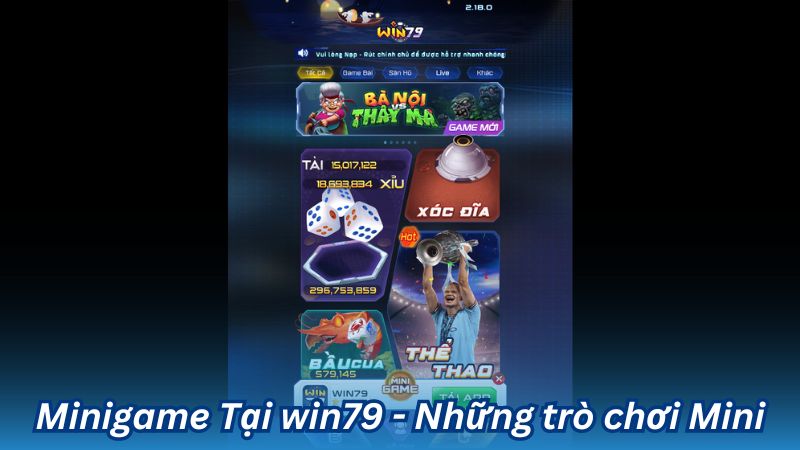 Minigame Tại win79 - Những trò chơi Mini